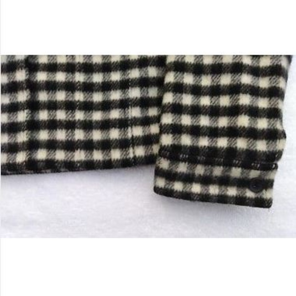 Talbots Gingham Plaid Wool Jacket - image 5